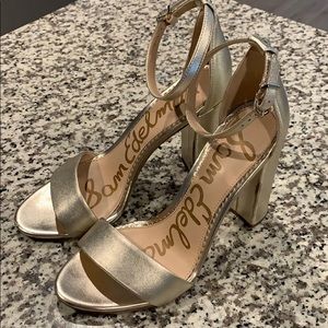 Sam Edelman Gold Heels
